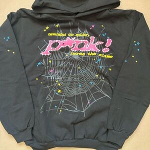 Black Graphic Hoodie